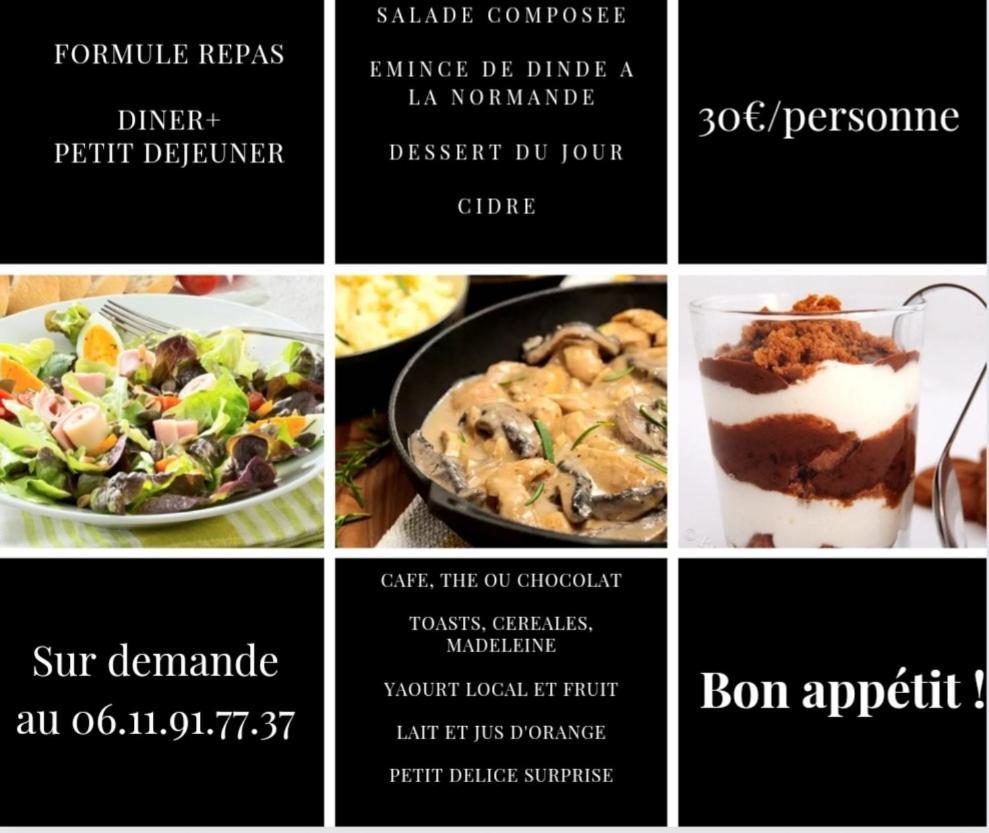 Le Cezembre Gite La Taniere Moidrey Kültér fotó